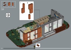 LEGO 21354 instructions page 74 – build guide