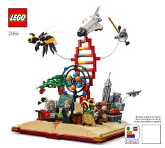 LEGO 21355 instructions page 1 – build guide