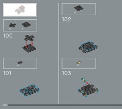 LEGO 21355 instructions page 100 – build guide