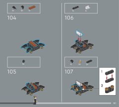 LEGO 21355 instructions page 101 – build guide
