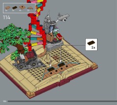 LEGO 21355 instructions page 106 – build guide