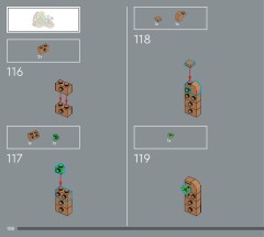 LEGO 21355 instructions page 108 – build guide