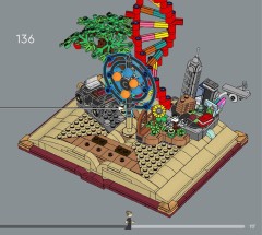 LEGO 21355 instructions page 117 – build guide