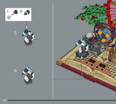 LEGO 21355 instructions page 122 – build guide