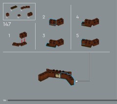 LEGO 21355 instructions page 126 – build guide