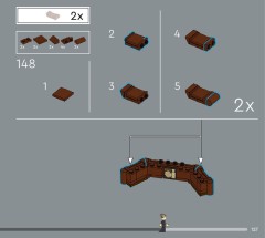 LEGO 21355 instructions page 127 – build guide