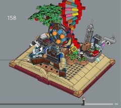 LEGO 21355 instructions page 133 – build guide