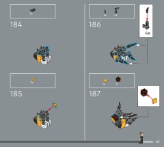 LEGO 21355 instructions page 147 – build guide