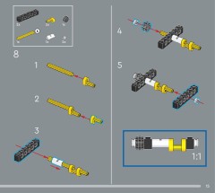 LEGO 21355 instructions page 15 – build guide