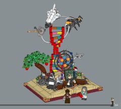 LEGO 21355 instructions page 153 – build guide