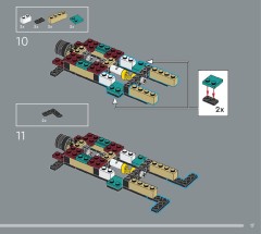 LEGO 21355 instructions page 17 – build guide