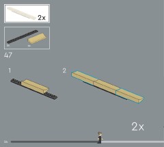 LEGO 21355 instructions page 54 – build guide