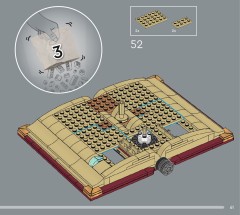 LEGO 21355 instructions page 61 – build guide