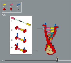 LEGO 21355 instructions page 70 – build guide