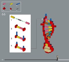 LEGO 21355 instructions page 72 – build guide