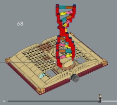 LEGO 21355 instructions page 74 – build guide