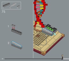 LEGO 21355 instructions page 78 – build guide