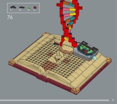 LEGO 21355 instructions page 79 – build guide