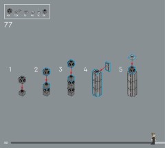 LEGO 21355 instructions page 80 – build guide