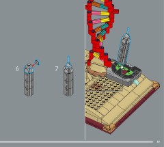 LEGO 21355 instructions page 81 – build guide