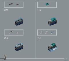 LEGO 21355 instructions page 83 – build guide