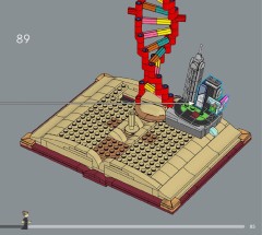 LEGO 21355 instructions page 85 – build guide