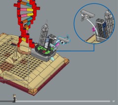 LEGO 21355 instructions page 87 – build guide