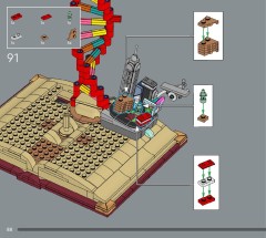 LEGO 21355 instructions page 88 – build guide