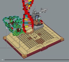 LEGO 21355 instructions page 94 – build guide