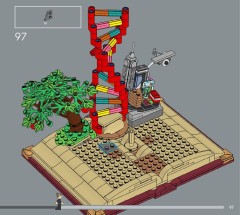 LEGO 21355 instructions page 97 – build guide