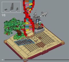 LEGO 21355 instructions page 98 – build guide