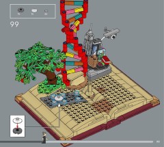 LEGO 21355 instructions page 99 – build guide