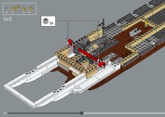 LEGO 21356 instructions page 120 – build guide