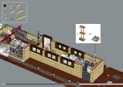 LEGO 21356 instructions page 154 – build guide