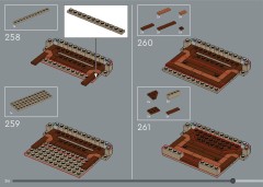 LEGO 21356 instructions page 216 – build guide