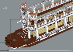LEGO 21356 instructions page 251 – build guide