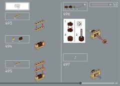 LEGO 21356 instructions page 389 – build guide