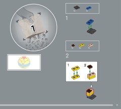 LEGO 21357 instructions page 11 – build guide