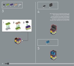 LEGO 21357 instructions page 12 – build guide