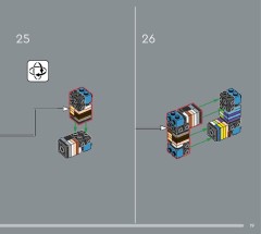 LEGO 21357 instructions page 19 – build guide