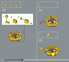 LEGO 21357 instructions page 22 – build guide