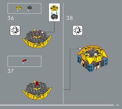 LEGO 21357 instructions page 23 – build guide