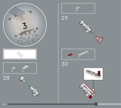 LEGO 21357 instructions page 44 – build guide