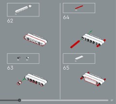 LEGO 21357 instructions page 57 – build guide