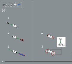 LEGO 21357 instructions page 70 – build guide