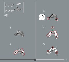 LEGO 21357 instructions page 73 – build guide
