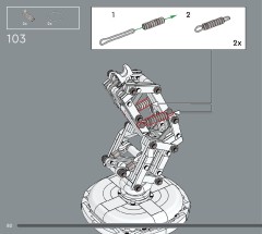 LEGO 21357 instructions page 80 – build guide