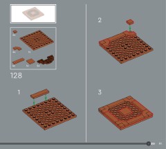 LEGO 21357 instructions page 91 – build guide
