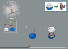 LEGO 21358 instructions page 127 – build guide