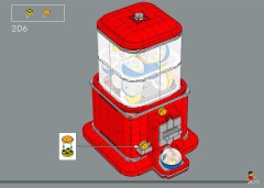 LEGO 21358 instructions page 173 – build guide